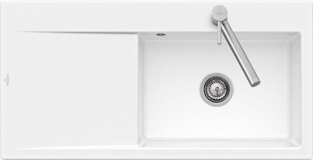 VILLEROY & BOCH VILLEROY & BOCH - Keramický drez Subway Style 60 White alpín nadstavný 1000 x 510 bez excentru 336101R1