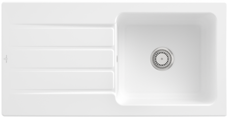 VILLEROY & BOCH VILLEROY & BOCH - Keramický drez Villeroy & Boch Architectura 60, 336001RW, Stone White 336001RW