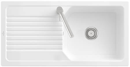 VILLEROY & BOCH VILLEROY & BOCH - Keramický drez Villeroy & Boch Linara 60, 338601R1 White alpin 338601R1