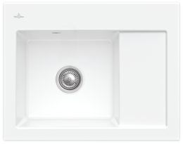 VILLEROY & BOCH VILLEROY & BOCH - Keramický drez Villeroy & Boch Subway 45 Compact, 331201R1 White Alpin 331201R1