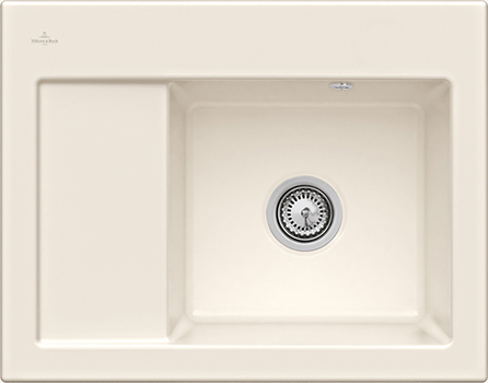 VILLEROY & BOCH VILLEROY & BOCH - Keramický drez Villeroy & Boch Subway 45 Compact, 331301KR, Cream 331301KR