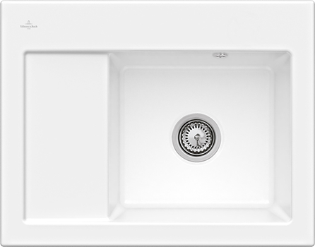 VILLEROY & BOCH VILLEROY & BOCH - Keramický drez Villeroy & Boch Subway 45 Compact, 331301R1 White Alpin 331301R1