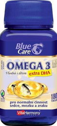 VitaHarmony Omega 3 Extra DHA 180 tabliet (3 mesiace)