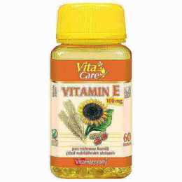 VitaHarmony Vitamín E 100 mg 60 tabliet