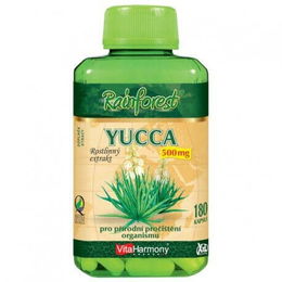 VitaHarmony Yucca 500 mg - 180 kapslí