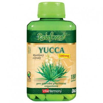 VitaHarmony Yucca 500 mg - 180 kapslí