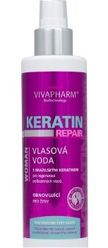 Vivapharm Keratínová vlasová voda obnovujúci pre ženy 200 ml