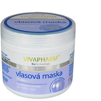 Vivapharm Regeneračná vlasová maska s mliečnymi extraktmi 600ml