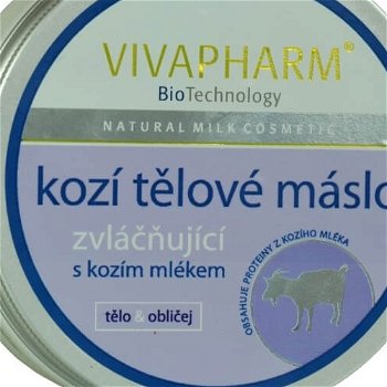 Vivapharm Telové maslo s kozím mliekom 200 ml