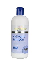 Vivapharm Vyživujúce šampón na vlasy s extraktmi z kozieho mlieka 400 ml