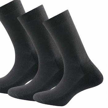 Vlnené ponožky Devold Daily Medium čierne SC 593 063 A 950A