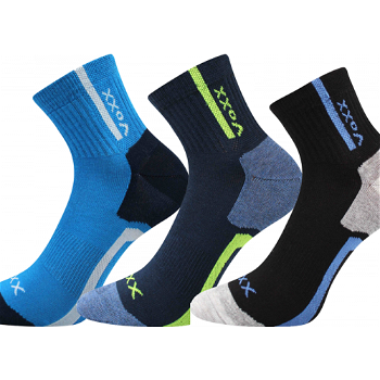 Voxx MAXTERIK Detské  ponožky, čierna, veľkosť