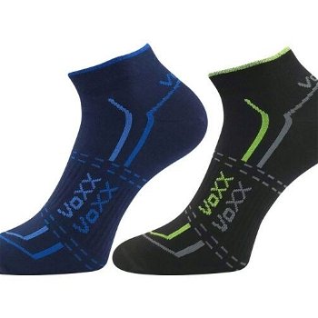 Voxx Pinas 2P Unisex ponožky, tmavo modrá, veľkosť