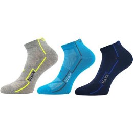 Voxx S-KATOIC 3P Chlapčenské ponožky, sivá, veľkosť