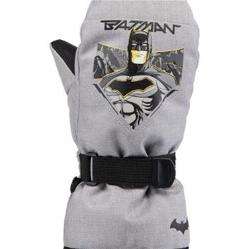 Warner Bros BATMAN Detské zimné palcové rukavice, sivá, veľkosť