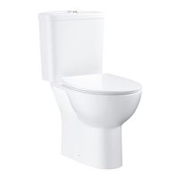 Wc kombi stojaci Grohe Bau Ceramic alpská biela  so zadným odpadom 39942000