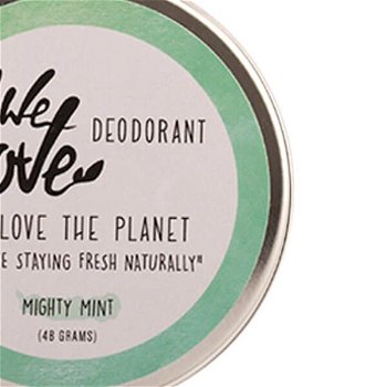 We Love the Planet Prírodný krémový dezodorant "Mighty Mint" 48 g