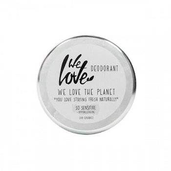 We Love the Planet Prírodný krémový dezodorant "So Sensitive" 48 g