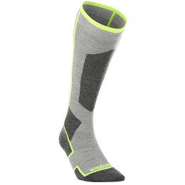WEDZE Ponožky Pre Dospelých 900 Sivé