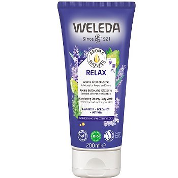 Weleda Upokojujúci sprchový krém Aroma Shower Relax ( Comfort ing Creamy Body Wash) 200 ml
