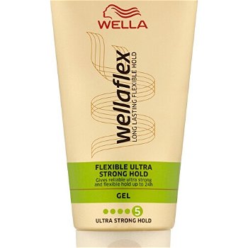 Wella Gél na vlasy s ultra silnou fixáciou Wella flex (Flexible Ultra Strong Hold Gel) 150 ml