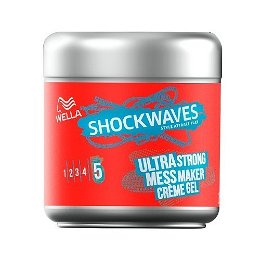 Wella Krémový gél na vlasy Shockwaves (Mess Maker Ultra Strong) 150 ml