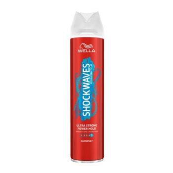 Wella Lak na vlasy pre maximálnu fixáciu účesu Shockwaves (Ultra Strong Power Hold Hair spray) 250 ml