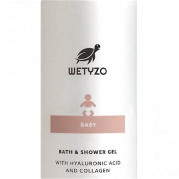 Wetyzo Sprchový gél Baby s kyselinou hyalurónovou a kolagénom 400 ml