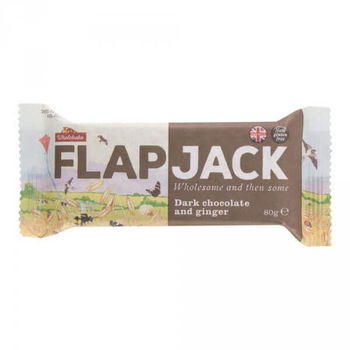 Wholebake Flapjack ovsený čokoláda so zázvorom bezlepkový 80 g