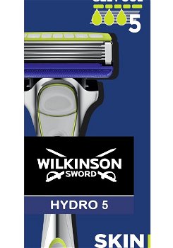 Wilkinson Sword Holiaci strojček + 1 náhradná hlavica Hydro 5 Skin Protection Sensitiv e