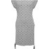 Willard AZMA Dámske letné šaty, sivá, veľkosť