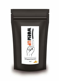 WormUP Chrumkavé červíky s kari 80 g