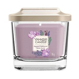 Yankee Candle Aromatická sviečka malá hranatá Sugared Wildflowers 96 g