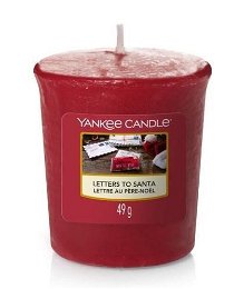 Yankee Candle Aromatická votívna sviečka Letters to Santa 49 g