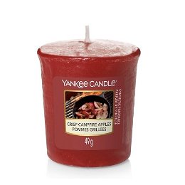 Yankee Candle Aromatická votívny sviečka Crisp Campfire Apples 49 g