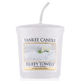 Yankee Candle Aromatická votívny sviečka Fluffy Towels ™ 49 g