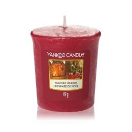 Yankee Candle Aromatická votívny sviečka Holiday Hearth 49 g
