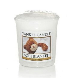 Yankee Candle Aromatická votívny sviečka Soft Blanket 49 g