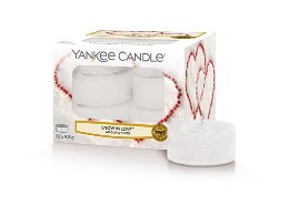Yankee Candle Aromatické čajové sviečky Snow in Love 12 x 9,8 g