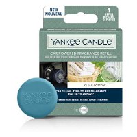 Yankee Candle Náplň do difuzéra do zásuvky auta Car Powered Clean Cotton 1 ks