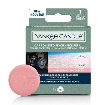 Yankee Candle Náplň do difuzéra do zásuvky auta Car Powered Pink Sands 1 ks
