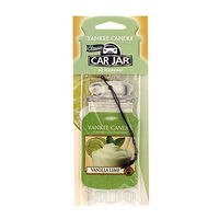 Yankee Candle Papierová visačka do auta Vanilla Lime 1 ks