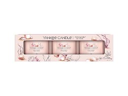 Yankee Candle Sada votívnych sviečok v skle Pink Sands 3 x 37 g