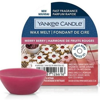 Yankee Candle Vonný vosk Merry Berry (New Wax Melt) 22 g