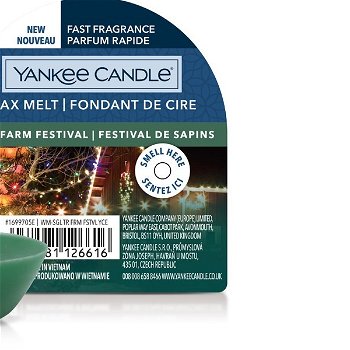 Yankee Candle Vonný vosk Tree Farm Festival (New Wax Melt) 22 g