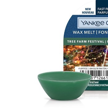 Yankee Candle Vonný vosk Tree Farm Festival (New Wax Melt) 22 g