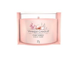 Yankee Candle Votívna sviečka v skle Pink Sands 37 g