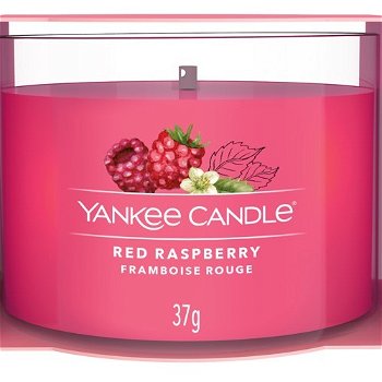Yankee Candle Votívna sviečka v skle Red Raspberry 37 g