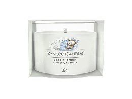 Yankee Candle Votívna sviečka v skle Soft Blanket 37 g