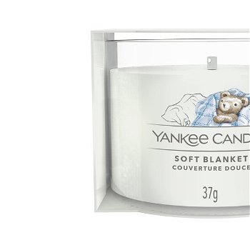 Yankee Candle Votívna sviečka v skle Soft Blanket 37 g